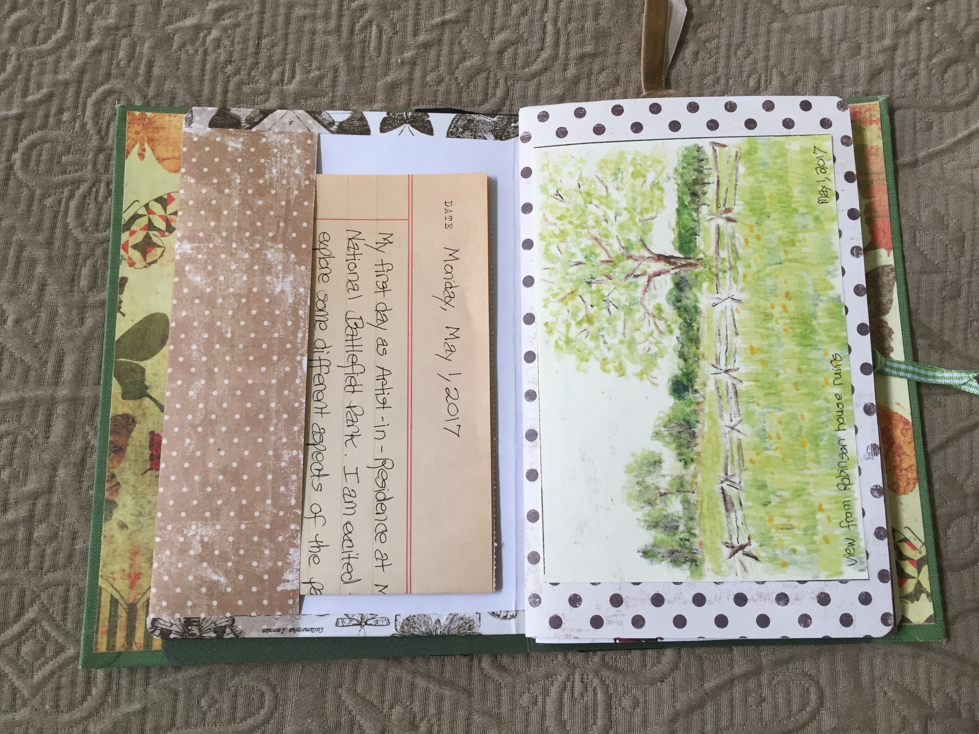 Buttercups and Cannon: Day 11-Creating a Special Journal
